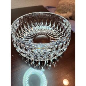 vintage Gorham Althea Crystal Bowl 8" Style C164 Made in‎ Germany with Box